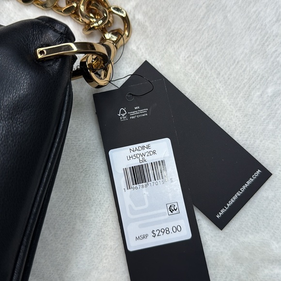 Karl Lagerfeld Paris Nadine Satchel Bag - Picture 13 of 14